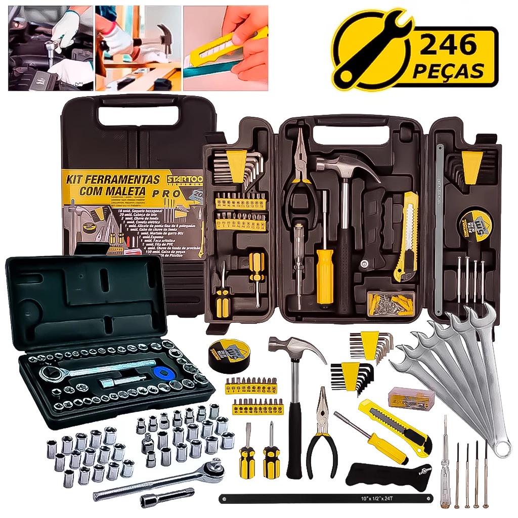 kit-jogo-de-ferramentas-246-pecas-soquetes-catraca-reversive-foto